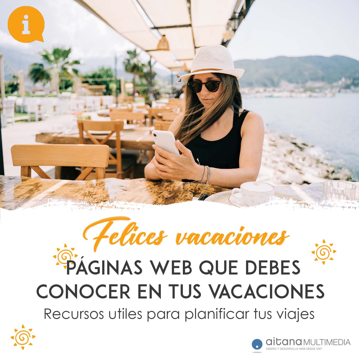 Páginas web de interés para tus vacaciones