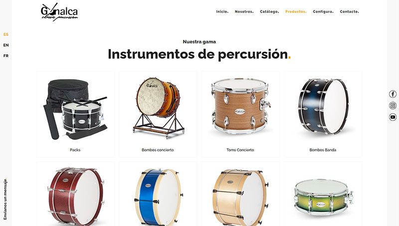 Cat&aacute;logo de Productos de Gonalca